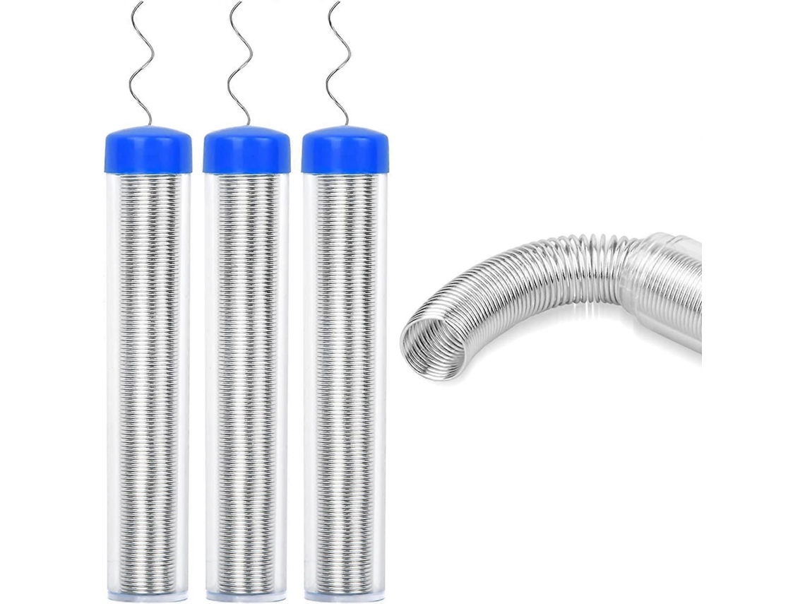 3pcs Alambre De Soldadura Sin Plomo 0.8mm Con Núcleo De Colofonia, 12g, Portátil Para Reparaciones Electrónicas Y Componentes