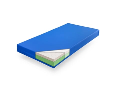 Colchón Sanitario SONNOMATTRESS Sanitário Deluxe (90x190 - Viscoelástico - Azul)