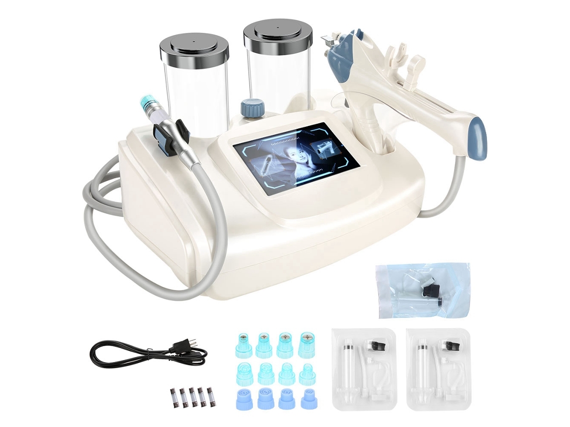 Instrumento de belleza con microagujas automáticas para la renovación de la piel