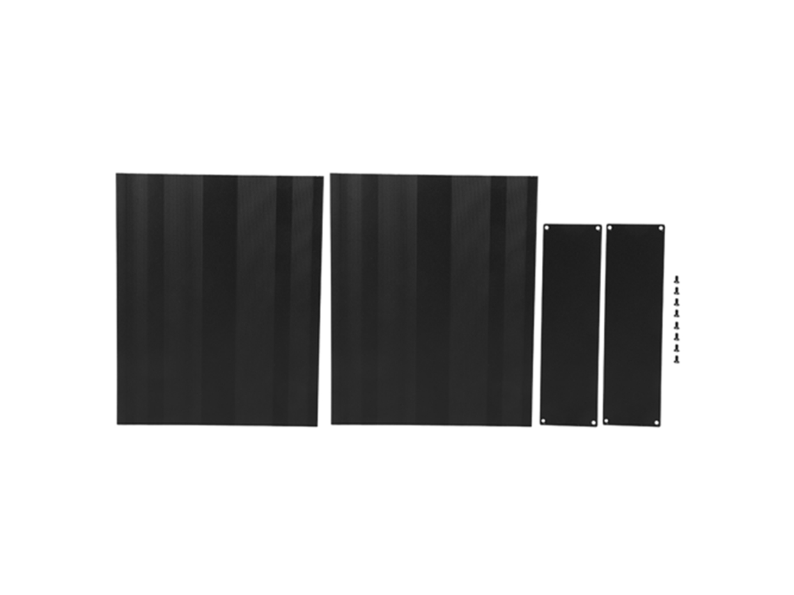 2026-caja De Aluminio Para Proyectos Diy, Carcasa Negra Mate, 50x178x220mm, Para Productos Electrónicos