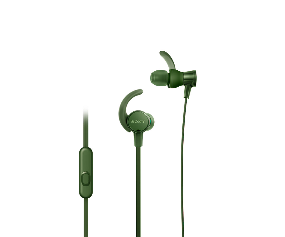Auriculares con Cable SONY Mdr-Xb510Asg (In Ear - Micrófono - Verde)