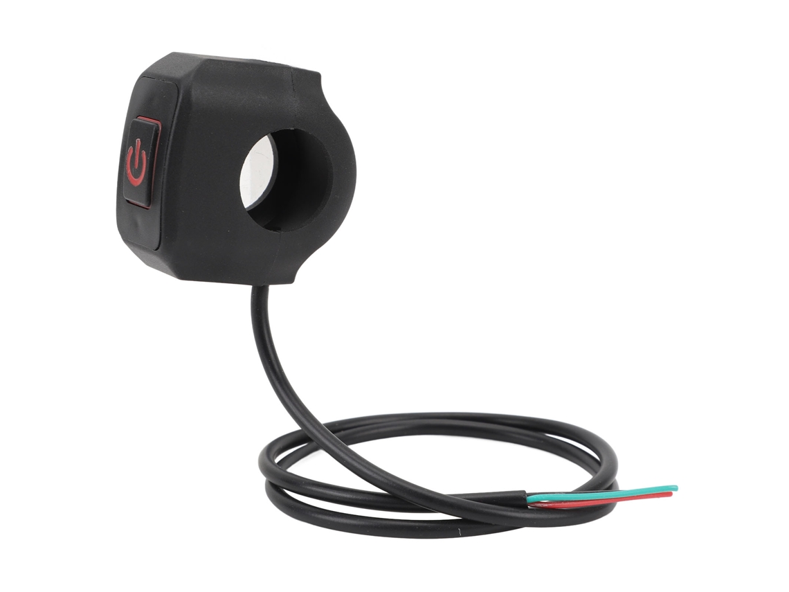 2026-interruptor Universal Moto Impermeable 22mm Para Manillar Botón De Control Claxon Farol Luz Roja
