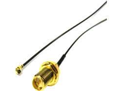 Cable 1,13mm 20cm (U.FL-Macho/rSMA-Hembra) BEMATIK BeMatik WG07400
