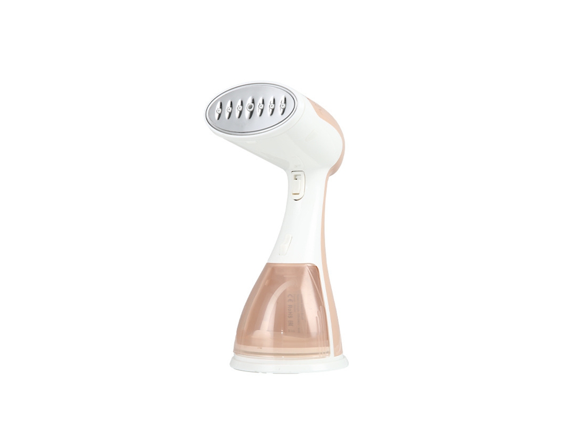 Vaporizador de ropa portátil Eifson de 1500 W, calentamiento rápido en 15 segundos, depósito extraíble de 300 ml (beige)