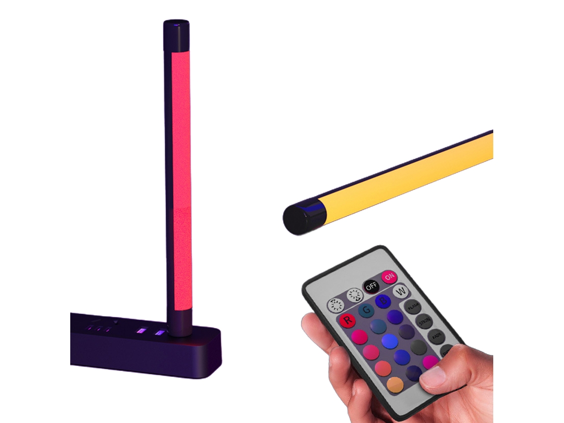 Lámpara Led Portátil De Relleno Rgb, Luz Nocturna Colorida Para Fotografía, Barra Iluminación Alimen