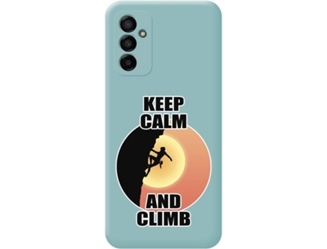 Carcasa para Samsung Galaxy M23 5G TUMUNDOSMARTPHONE Silicona Líquida Dibujos Azul