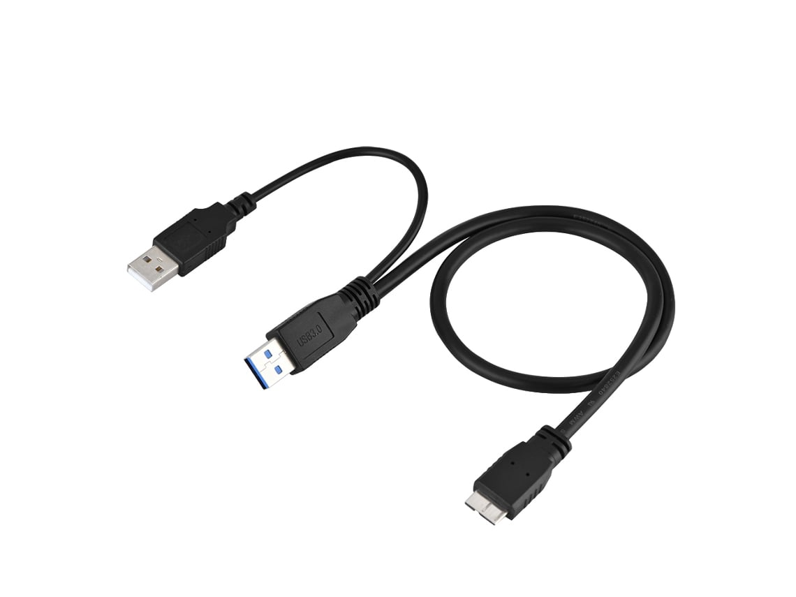 Cable USB 3.0 Y para disco duro externo