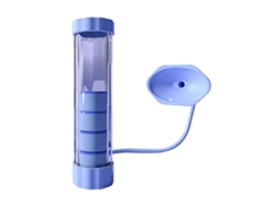 Entrenador de respiración con mancuernas para respiración diafragmática, resistencia ajustable, respiración abdominal y fortalecimiento del core. Rosewell