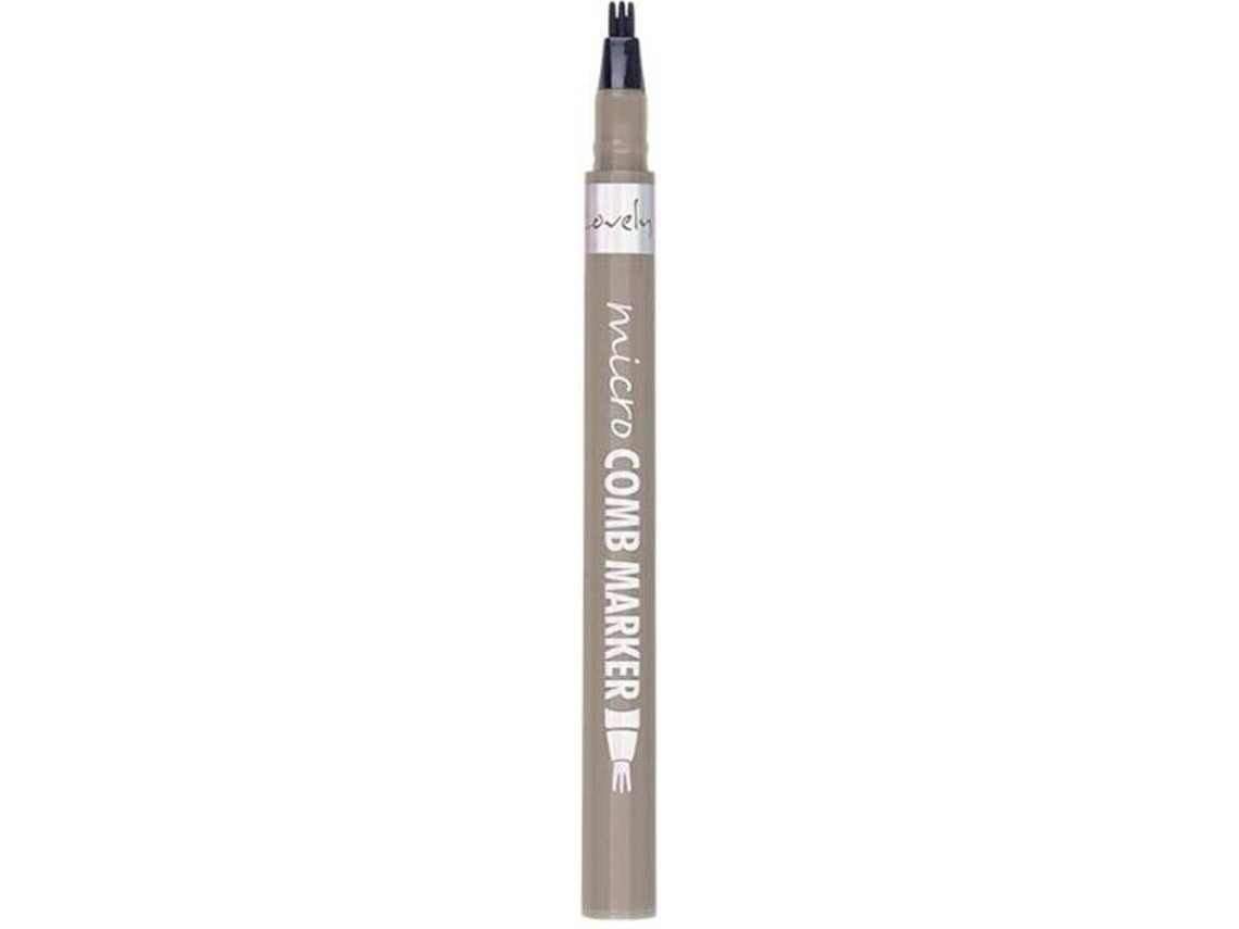 Lápiz de Cejas LOVELY Micro Comb Marker N. 1 (2 g)