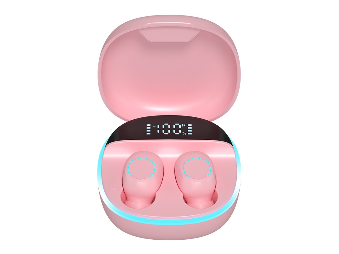 Auriculares Binaurales  para Juegos Tws Con Pantalla Digital de Baja Latencia Bluetooth