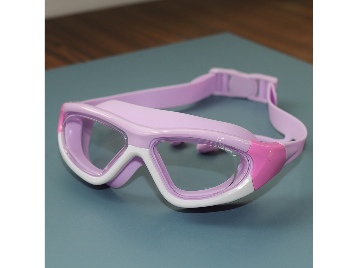 Gafas de natación para niños Neveance con protección UV, antivaho y tapones para los oídos