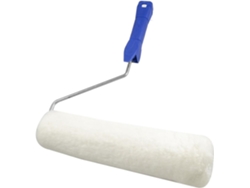 Rodillo De Pintor De 10 Pulgadas Con Mango De Plástico Azul Y Funda De Felpa Blanca (76ee73e4a613...