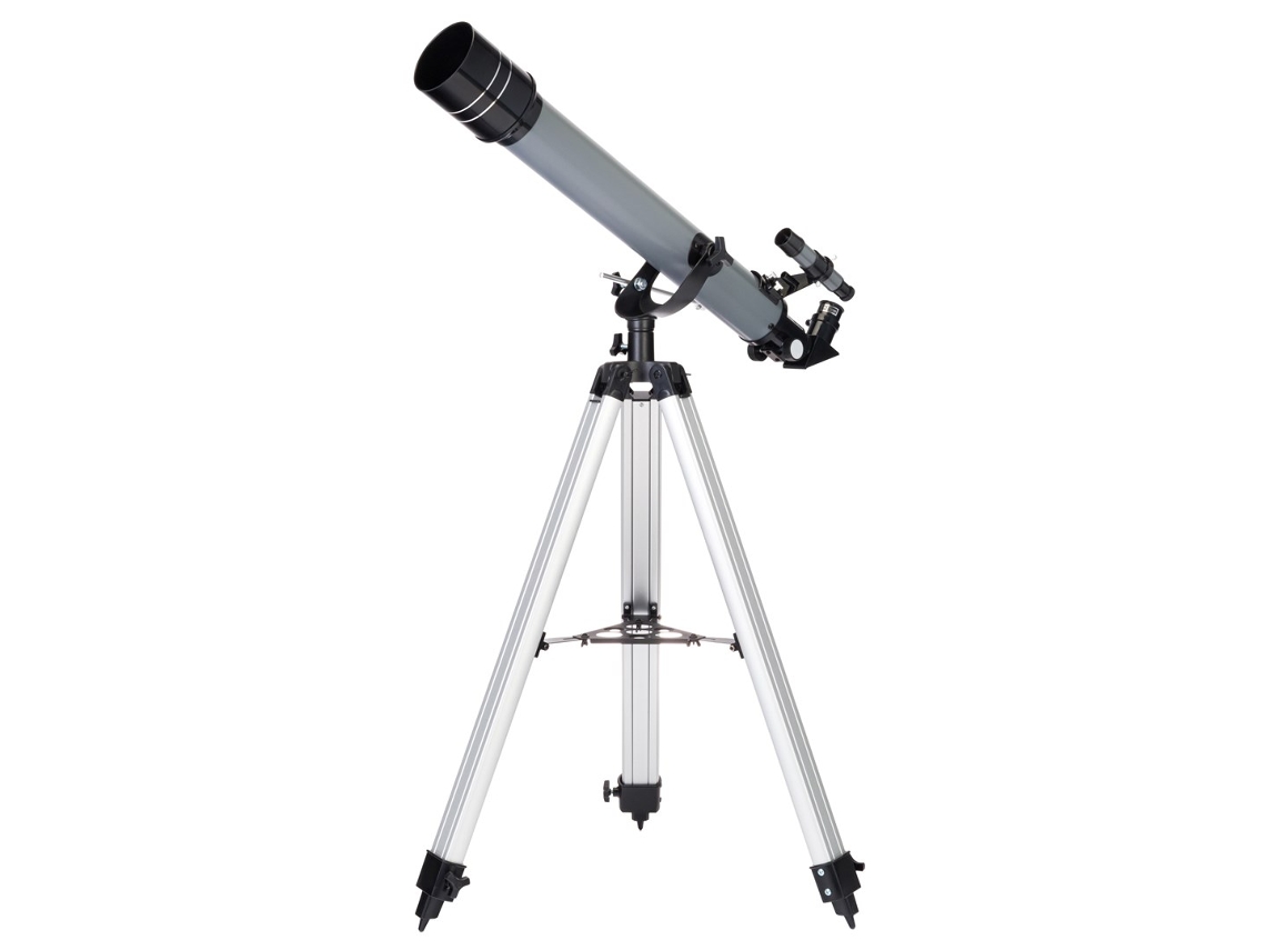 Refractor de base Blitz 70 140x gris Levenhuk