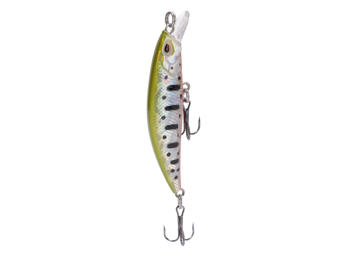 Señuelo De Pesca 3d Con Forma De Pez Pequeño Y Ojos Vivos, 6,8 Cm, Plástico Abs Duradero Para Pesca En Agua Dulce Y Salada Mi143