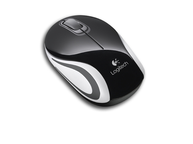Ratón LOGITECH M187 (Inalámbrico - Óptico - 1000 dpi - Negro)