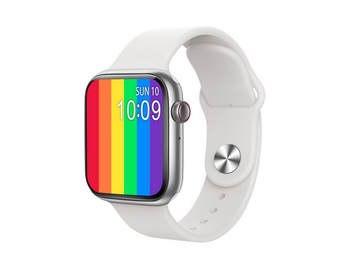 Pulsera Deportiva T500+ Bluetooth Llamada Música Pantalla táctil Monitoreo de la presión arterial Fitness Blanco