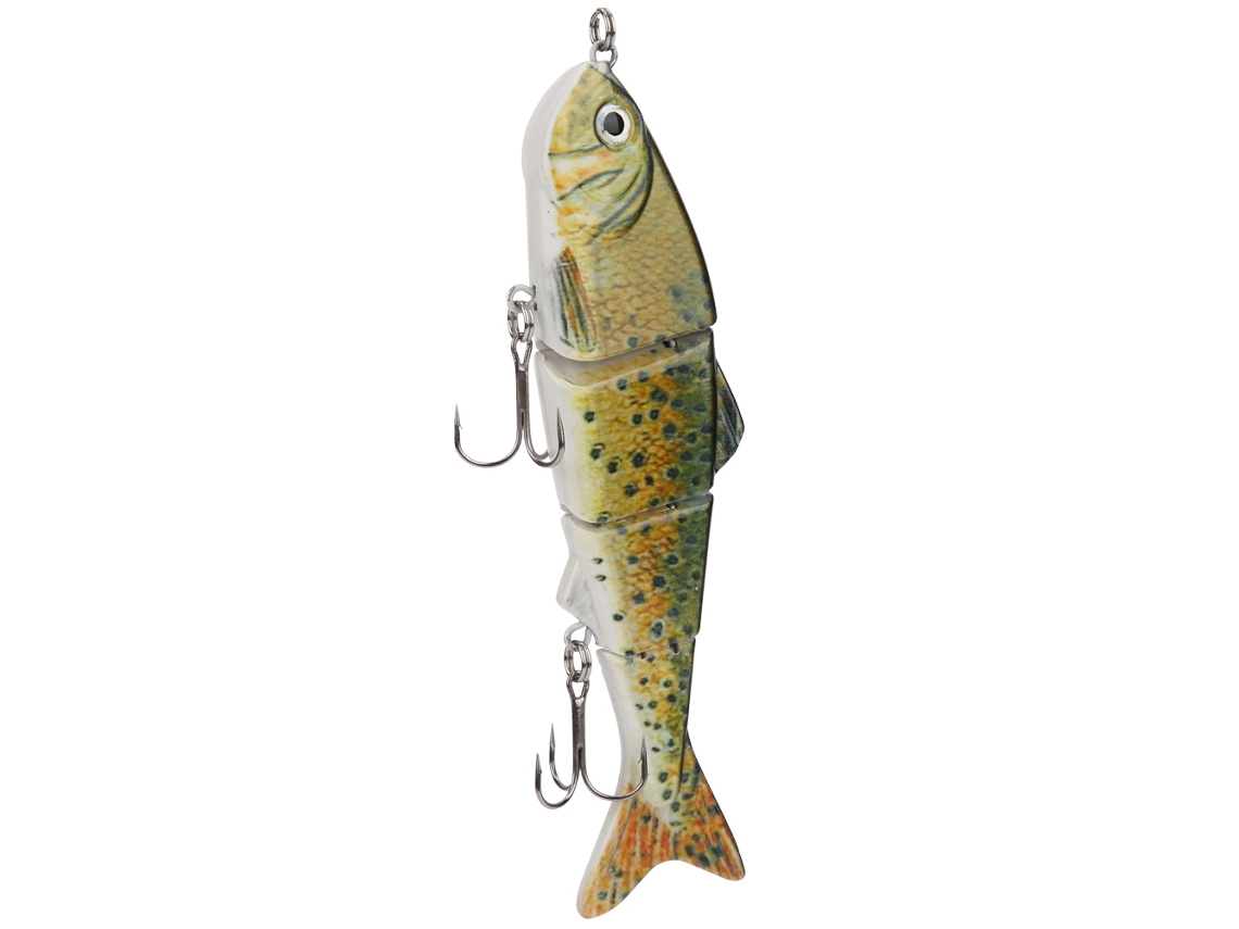 Señuelo De Pesca Artificial De Abs De 12 Cm/18 G Con 4 Secciones, Señuelo De Natación Realista Y145-1