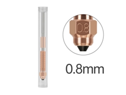 Boquilla De Impresión De Acero Endurecido De 0,8 Mm Compatible Con La Impresora 3d Creality K1c K1 Max Ender 3 V3