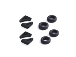 Ganchos para las orejas para gafas, correas redondas, gafas graduadas GOKOCO