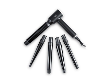YOGHI Curlerly Plancha rizadora multiefectos con bolsa de almacenamiento