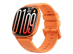 Reloj Inteligente Hd17air Con Pantalla Amoled Bluetooth Llamadas Monitor De Actividad Física Frecuencia Cardíaca Y Certificación Ip68 Naranja.