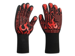 2026-33770-guantes Para Barbacoa Y Horno Resistentes Al Calor Extremo 1472°f, 2 Piezas, Antideslizantes Y Duraderos
