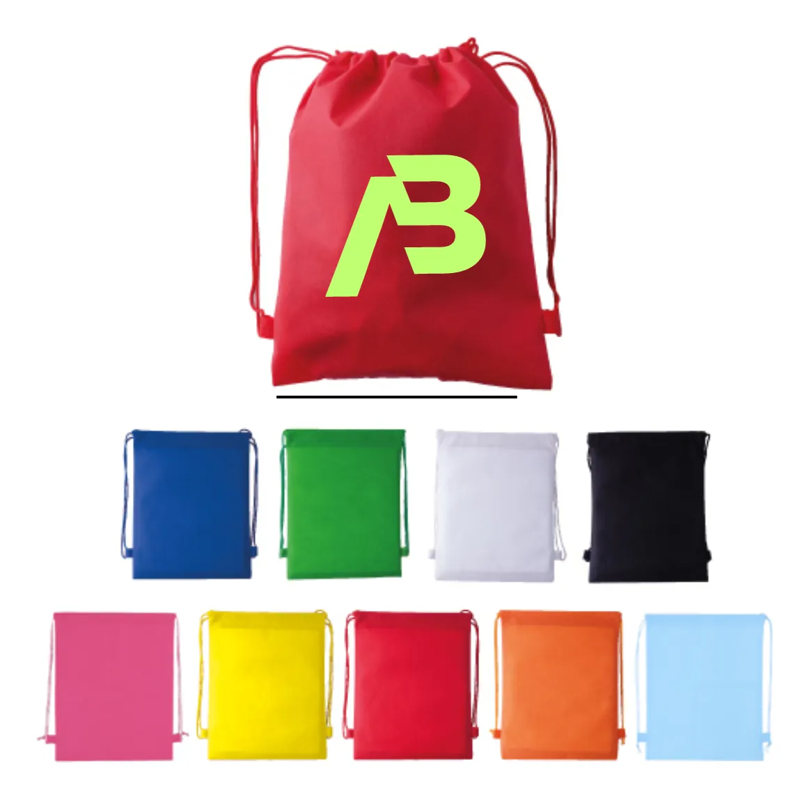 Pacote Com 135 Mochilas, Bolsas Ecológicas Personalizadas, 33x40vayotoy