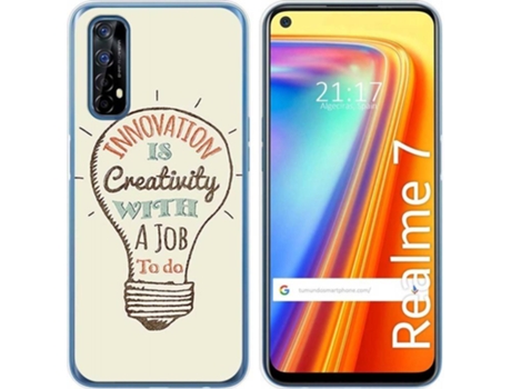 Carcasa Realme 7 TUMUNDOSMARTPHONE Creativity Multicolor