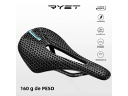 Asiento de bicicleta de carreras ligero Ryet de carbono impreso en 3D