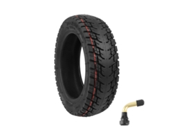 Neumático Sin Cámara 10x2.5 (60/85-6) Todoterreno A Prueba De Explosiones Para Patinete Eléctrico De 10 Pulgadas