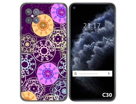 Carcasa Cubot C30 TUMUNDOSMARTPHONE Dibujos Multicolor