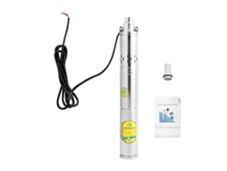 Bomba de agua solar, 370 W de potencia, elevación máxima de 65 m, caudal de 18 m³/h, 24 V, OEM UE