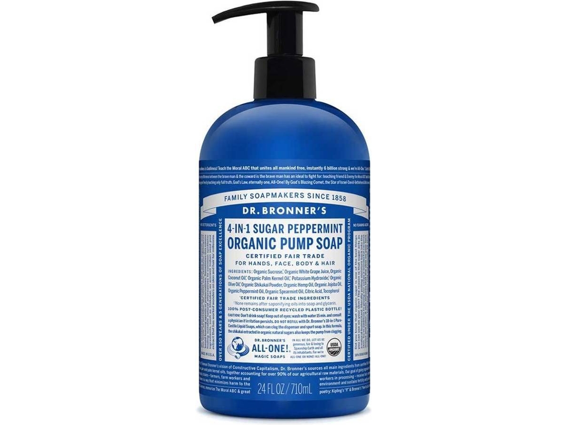 Jabón DR. BRONNERS Menta (710 ml)