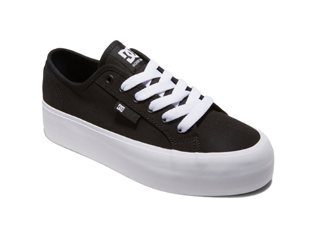 Zapato Manual Plataforma Negro EU 37 Mujer DC SHOES