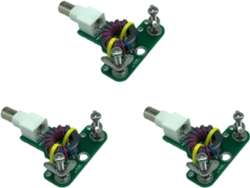 Juego De 3 Antenas Dipolo De Onda Corta Hf 4:1, Mini Balun Impermeable Barron