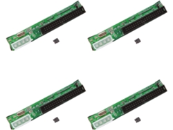 Adaptador Convertidor Ide De 4x7 Y 15 Pines De 2,5 A 3 Pulgadas, Puerto Macho De 40 Pines Para Hdd/cd/dvd 133/100