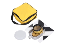 Nivelador prismático de 64 mm de diámetro efectivo y desplazamiento de 0 a 30 mm para estación total Topcon de prisma simple.