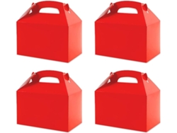 Juego de 50 cajas de regalo blancas para fiestas, ideales para dulces, aperitivos y regalos, de Gokoco