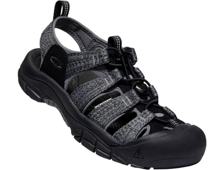 Sandálias para Hombre KEEN Newport H2 Negro para Montaña (EU 45)