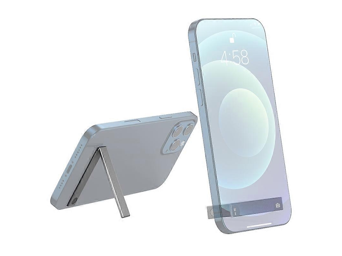 Soporte magnético plegable portátil para teléfono R Just Sj07, de forma lineal, fabricado en aleación de aluminio. Nostalgia88