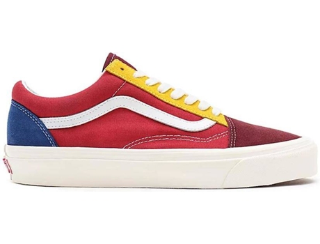Zapatillas VANS Old Skool 36 DX (Anaheim Factory) Unisex (36.5 - Rojo)