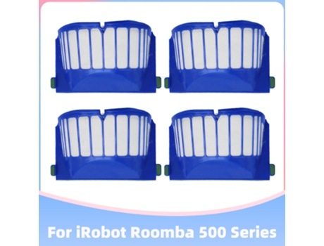 Filtro Hepa para Irobot Roomba serie 500 505 510 520 530 540 550 555 560 565 (Pet) 570 580 accesorios de aspiradora robótica