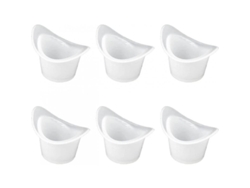 6 Vasos De Silicona Reutilizables Para Lavado De Ojos - Vaso Para Baño Ocular Para Limpiar Y Refrescar Ojos Cansados