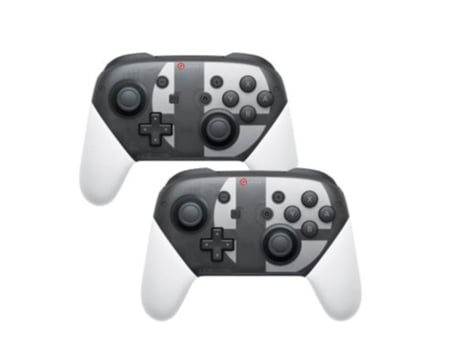 Mandos QUMOX Bluetooth Pro para Nintendo Switch Super Smash Brothers