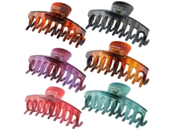 Pinzas Para El Cabello Grueso, 10,9 Cm, Abs Antideslizantes, Diseño Francés, Accesorios De Peinado Para Mujeres Y Niñas.