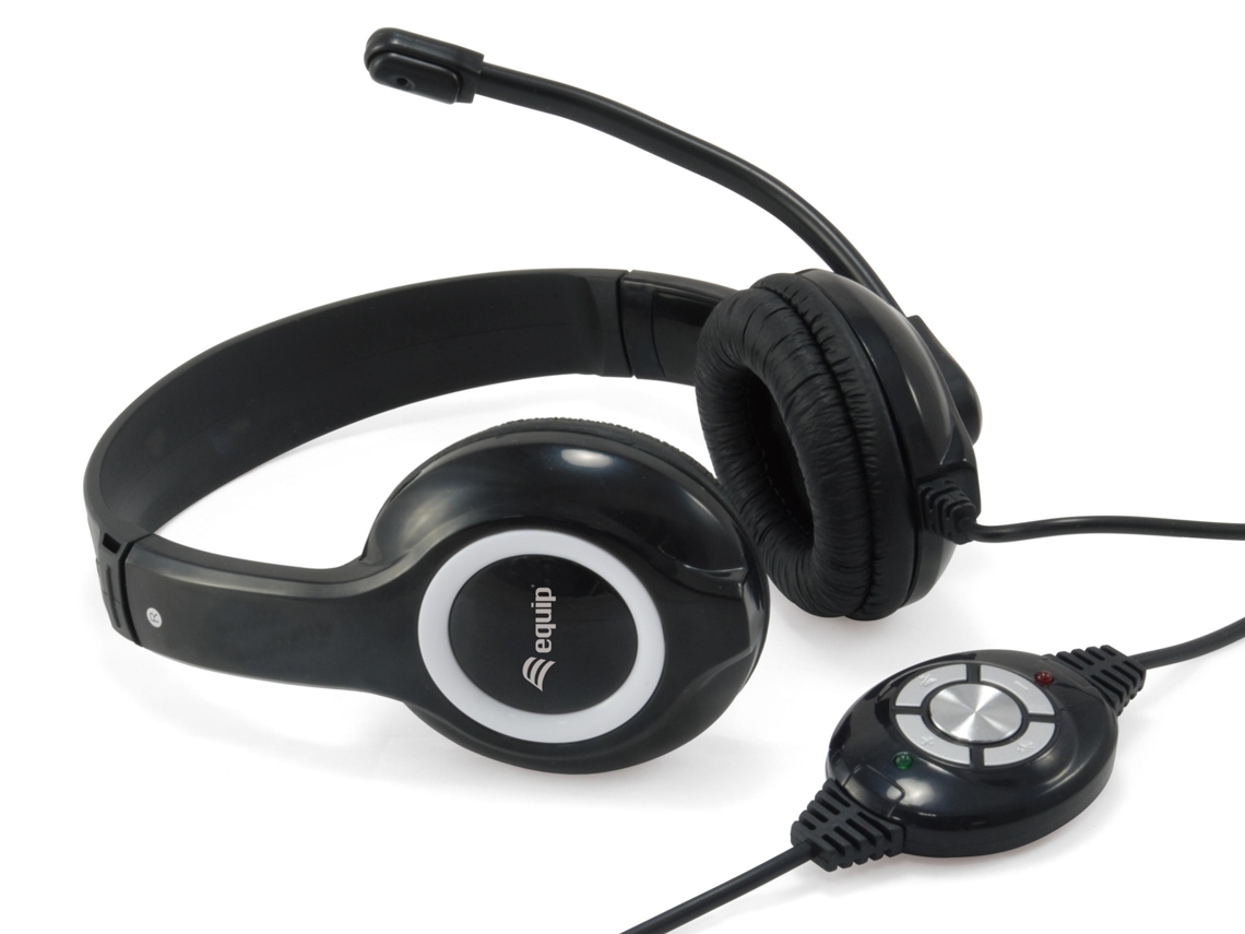 Audífonos NA EQUIP NA (En la oreja - Micrófono - Negro)