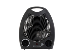Calefactor WB-2000 - 2000W y 2 niveles de potencia - Negro GRUNKEL