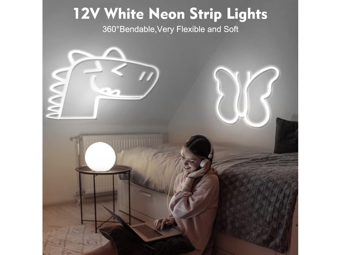 Tira Led Flexible E Impermeable Ip65 Para Decoración Doméstica Y Comercial, Retroiluminación De Televisores.