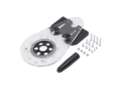 Base Ajustable De Fresadora De Acrílico Abs Con Guía De Precisión Para Corte Y Retoque.