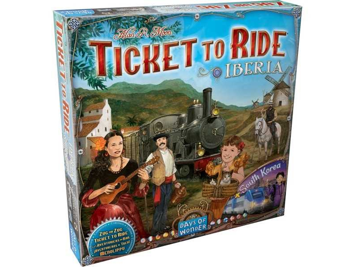 Ticket To Ride Iberia Corea del Sur (en)